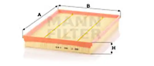 въздушен филтър MANN-FILTER C 36 145