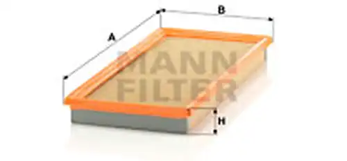 въздушен филтър MANN-FILTER C 3747