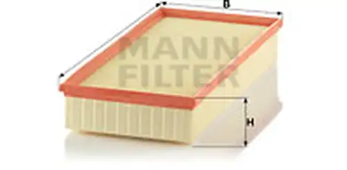 въздушен филтър MANN-FILTER C 39 002