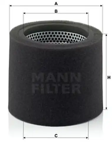 въздушен филтър MANN-FILTER CS 17 110