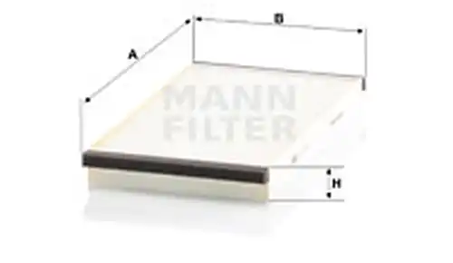 Филтър купе (поленов филтър) MANN-FILTER CU 3020