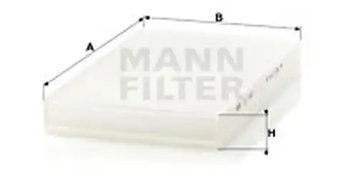 Филтър купе (поленов филтър) MANN-FILTER CU 3192