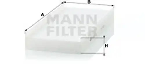 Филтър купе (поленов филтър) MANN-FILTER CU 3240