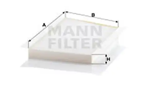 Филтър купе (поленов филтър) MANN-FILTER CU 3461/1