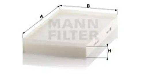 Филтър купе (поленов филтър) MANN-FILTER CU 3540