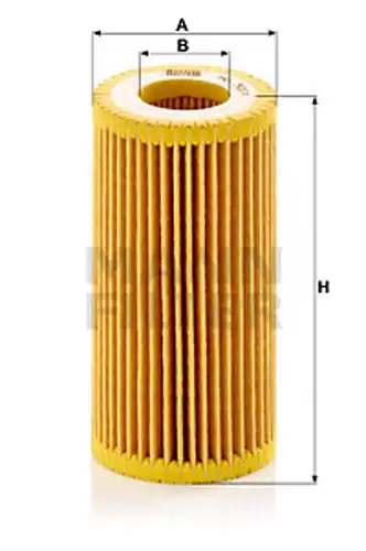 маслен филтър MANN-FILTER HU 5001 z