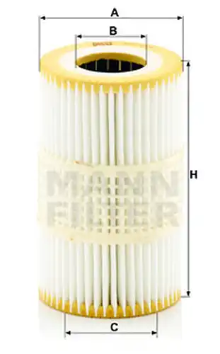 маслен филтър MANN-FILTER HU 7035 y