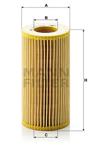 маслен филтър MANN-FILTER HU 719/8 x