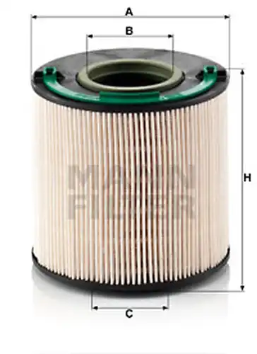 горивен филтър MANN-FILTER PU 1040 x