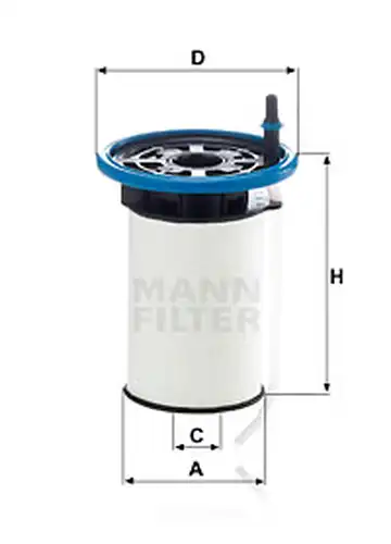 горивен филтър MANN-FILTER PU 7005