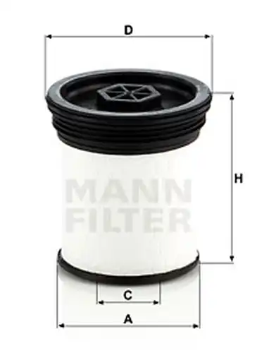 горивен филтър MANN-FILTER PU 7006