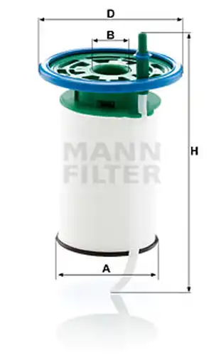 горивен филтър MANN-FILTER PU 7015