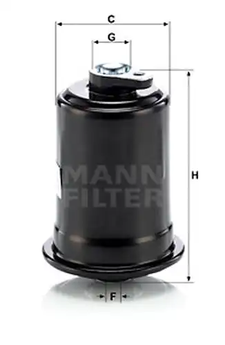 горивен филтър MANN-FILTER WK 614/10