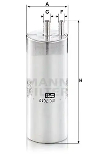 горивен филтър MANN-FILTER WK 7012