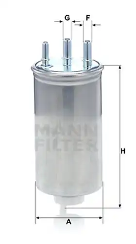 горивен филтър MANN-FILTER WK 8039