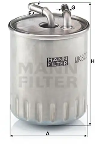 горивен филтър MANN-FILTER WK 822/3