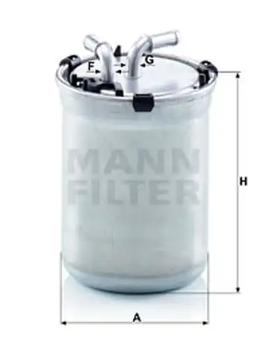 горивен филтър MANN-FILTER WK 823/2