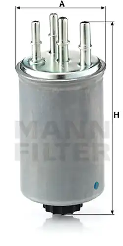 горивен филтър MANN-FILTER WK 829/4