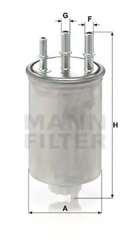 горивен филтър MANN-FILTER WK 829/6