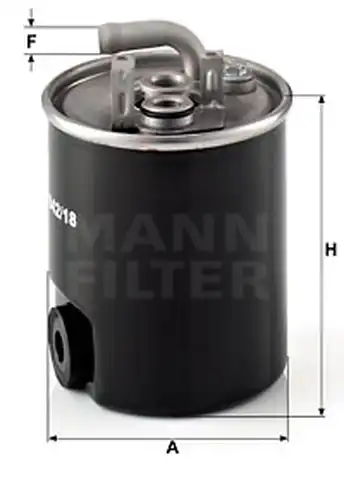 горивен филтър MANN-FILTER WK 842/18