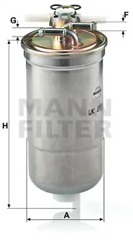 горивен филтър MANN-FILTER WK 853/4