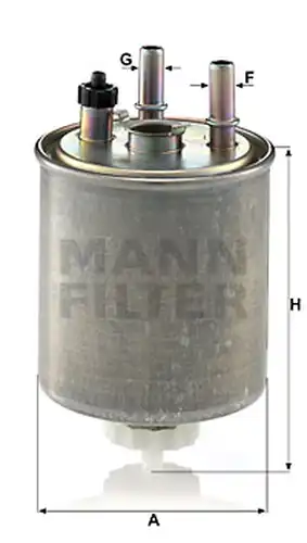 горивен филтър MANN-FILTER WK 9022