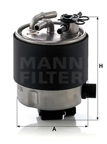 горивен филтър MANN-FILTER WK 9026