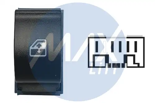 ключ(бутон), стъклоповдигане MAX SFT100