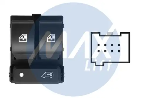 ключ(бутон), стъклоповдигане MAX SFT119