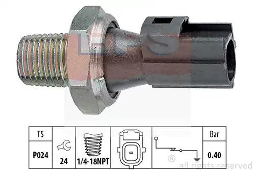 датчик за налягане на маслото MDR EPS-1800 145