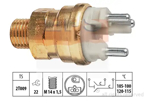 термошалтер, вентилатор на радиатора MDR EPS-1850 659