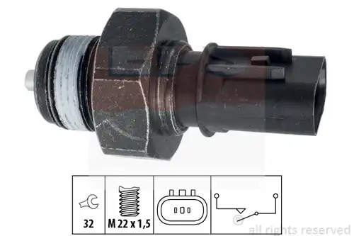 включвател, светлини за движение на заден ход MDR EPS-1860 308