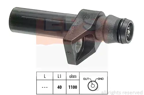 датчик, положение на разпределителния вал MDR EPS-1953 482