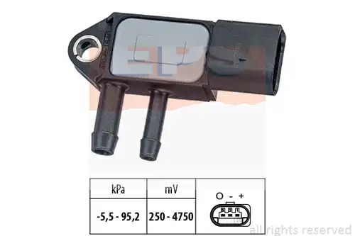 датчик налягане, сервоусилвател на спирачките MDR EPS-1993 263