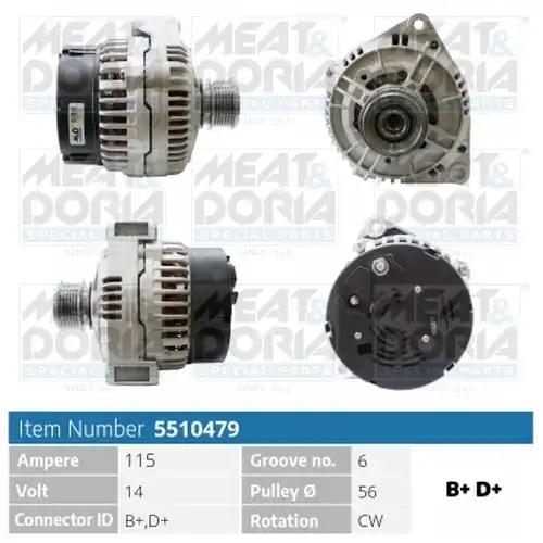 генератор MEAT & DORIA 5510479