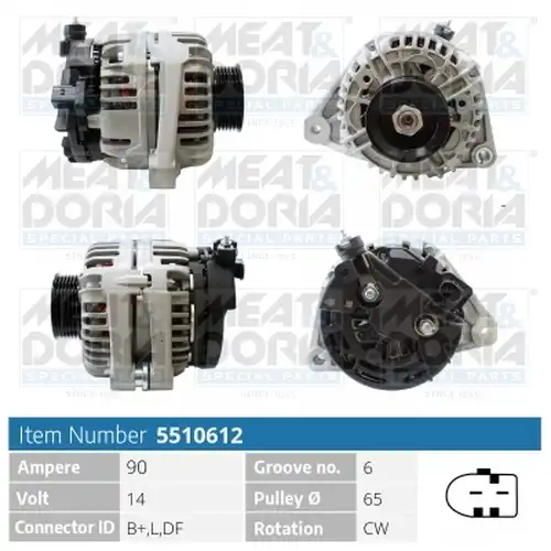 генератор MEAT & DORIA 5510612