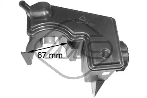 Изравнителен съд, хидравлично масло (серво управление) Metalcaucho 03844