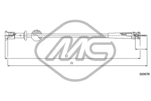 ос на тахографа Metalcaucho 80784