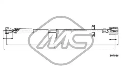 ос на тахографа Metalcaucho 81245