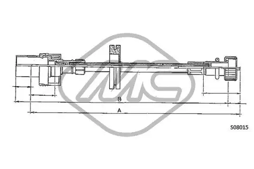 ос на тахографа Metalcaucho 81730