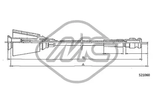 ос на тахографа Metalcaucho 82748