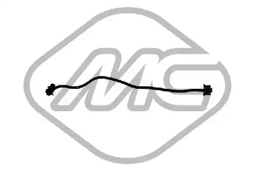 тръбопровод за охладителната течност Metalcaucho 92763