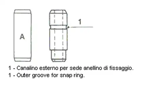 водач на клапан METELLI 01-0109