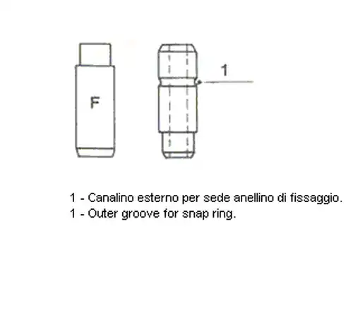 водач на клапан METELLI 01-1335