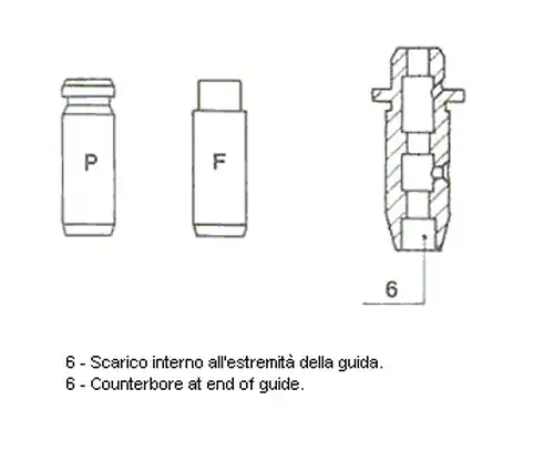 водач на клапан METELLI 01-2559