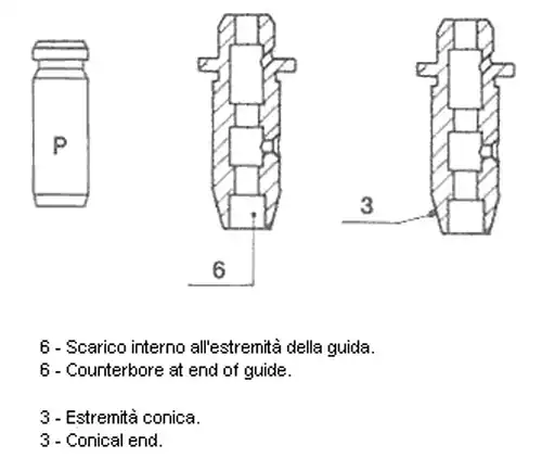 водач на клапан METELLI 01-2935