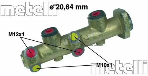 Спирачна помпа METELLI 05-0136