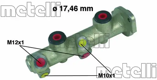 Спирачна помпа METELLI 05-0143