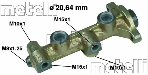 Спирачна помпа METELLI 05-0178