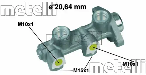 Спирачна помпа METELLI 05-0183